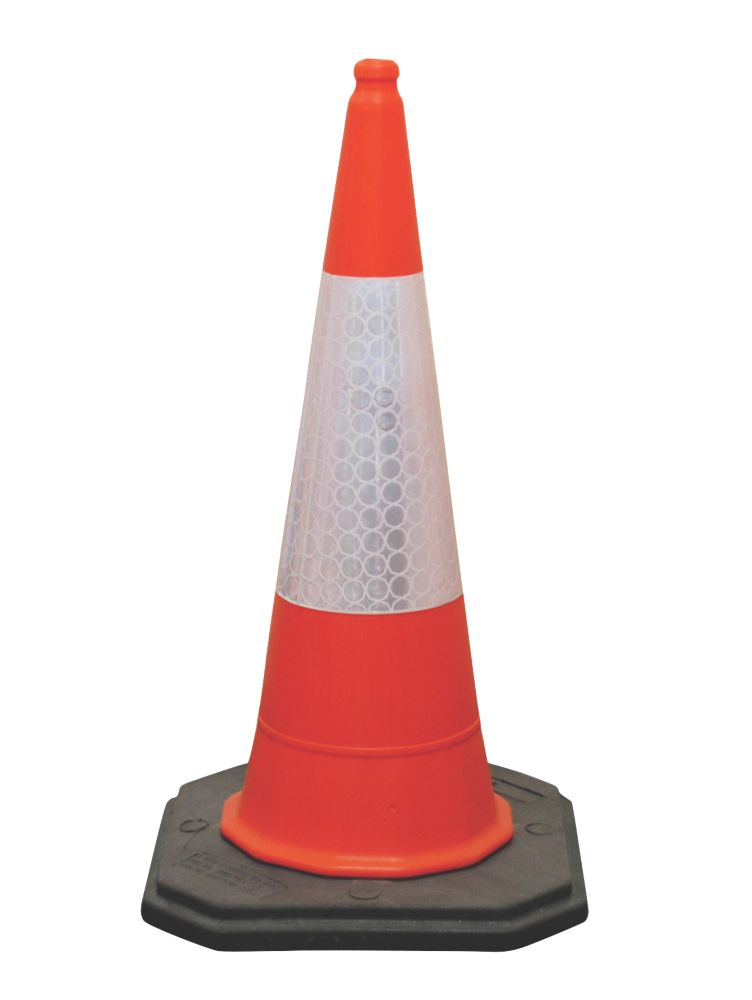 Image of Melba Swintex Starlite 2-Piece Traffic Cone 750mm 
