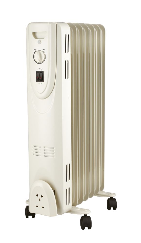 HD907-7Q Freestanding Oil-Filled Radiator 1500W