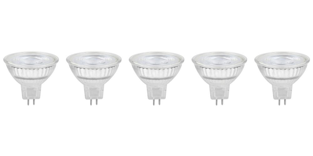 Image of LAP 0320382730 GU5.3 MR16 LED Light Bulb 345lm 3.4W 5 Pack 