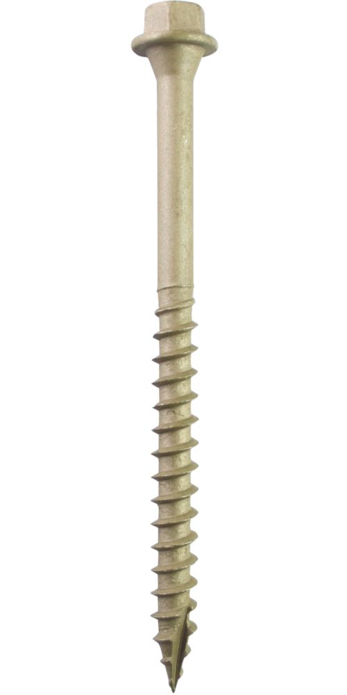 Image of Timberfix Hex Socket Structural Timber Screws 6.3mm x 150mm 50 Pack 