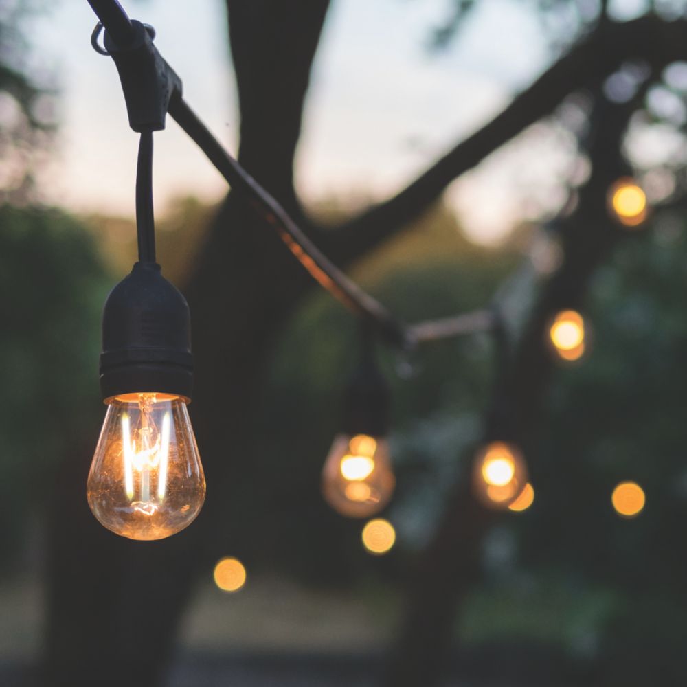 Image of 4lite Festoon 20m Outdoor LED IP44 Lighting 40W 165lm 