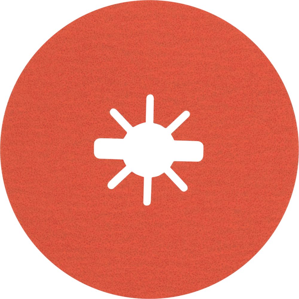 Image of Bosch Expert R782 Prisma X-Lock Fibre Discs 125mm x X-Lock 80 Grit 25 Pack 