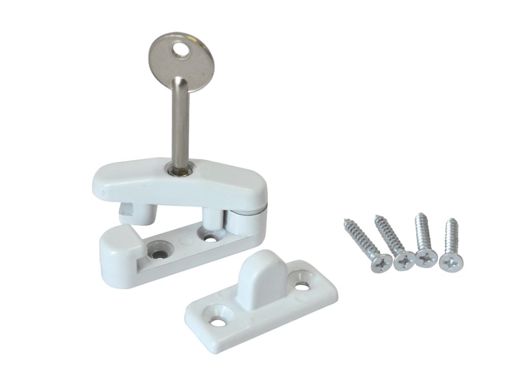 Image of Smith & Locke Window Swing Lock White 