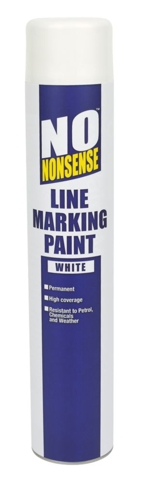 Image of No Nonsense Line Marking Paint White 750ml 