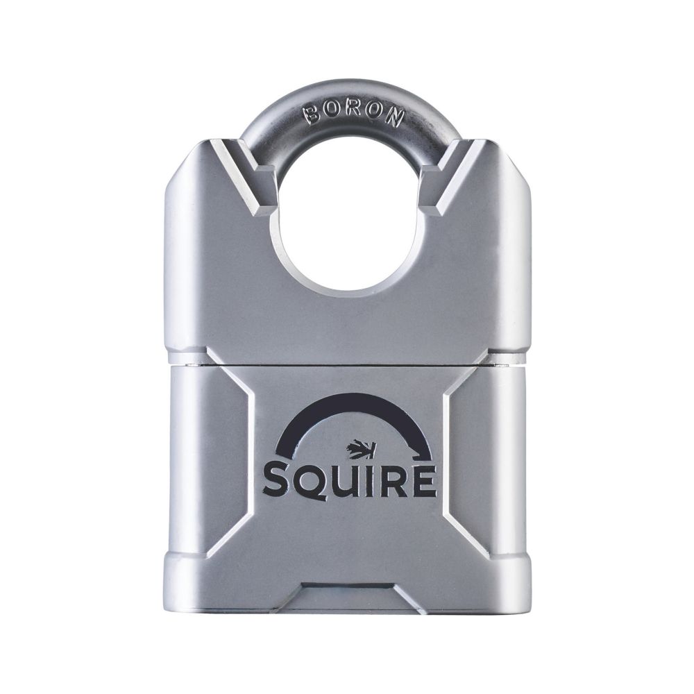 Image of Squire MERC45CS Steel Weatherproof Closed Shackle Padlock 49mm 