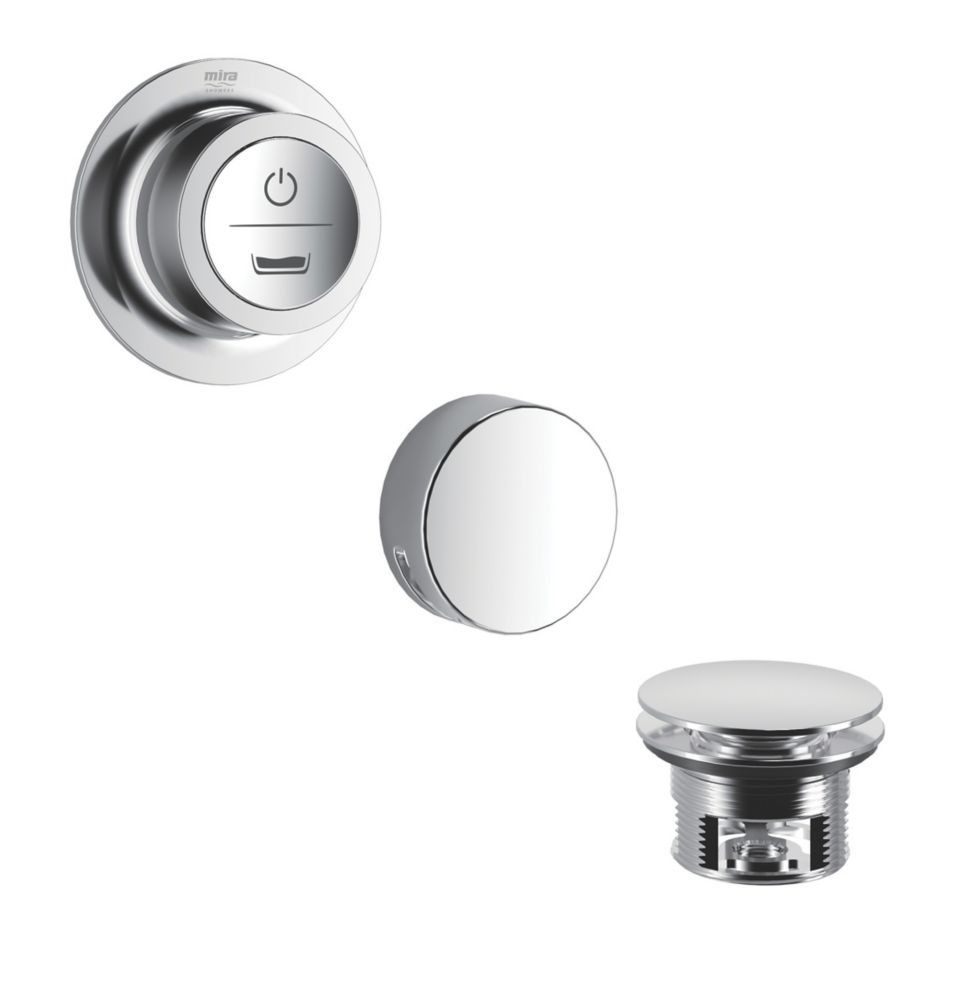 Image of Mira Mode Gravity-Pumped Digital Bath Filler Chrome 