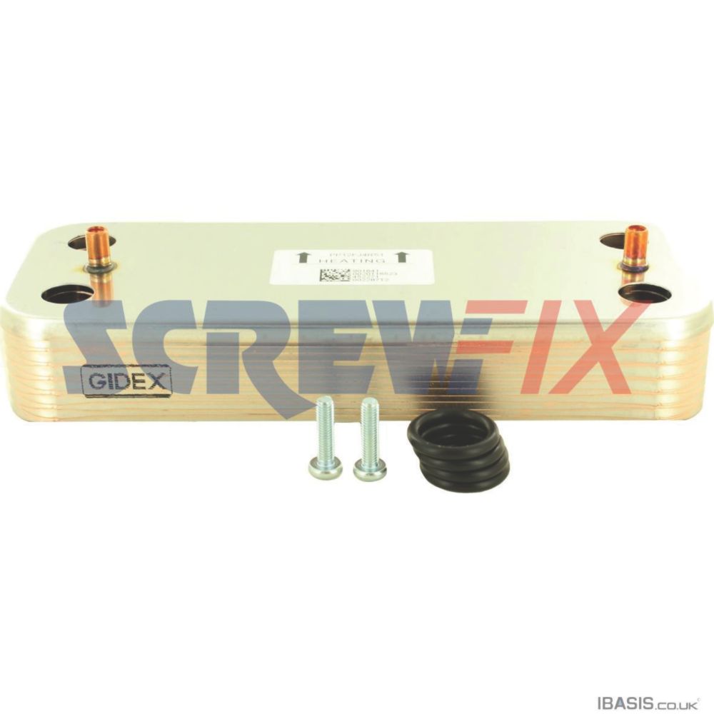 Image of Saunier 0020173017 DHW Heat Exchanger 