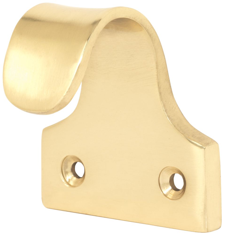 Image of Sash Lifts Polished Brass 50mm x 55mm 4 Pack 