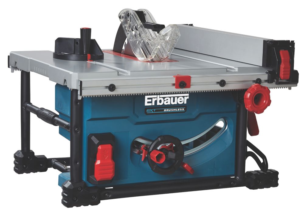 Image of Erbauer ETS18-Li-210 18V Li-Ion EXT 210mm Brushless Cordless Table Saw - Bare 