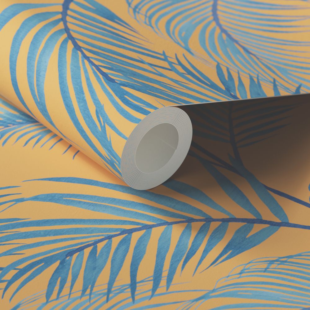 Image of LickPro Yellow Jungle 01 Wallpaper Roll 52cm x 10m 