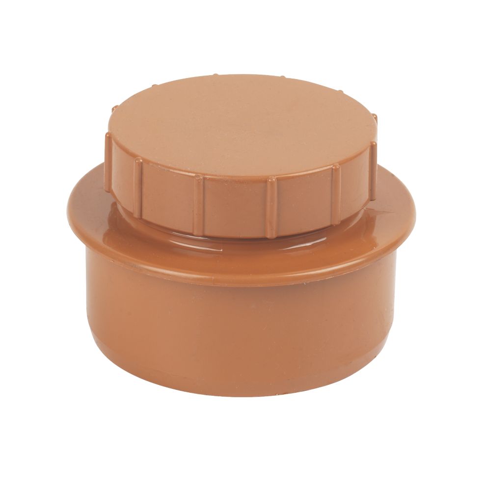 Image of FloPlast Screwed Access Cap 110mm 