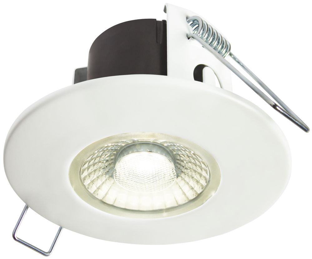 Image of Collingwood DT4 Fixed Fire Rated LED Downlight Matt White 4.6W 460lm 