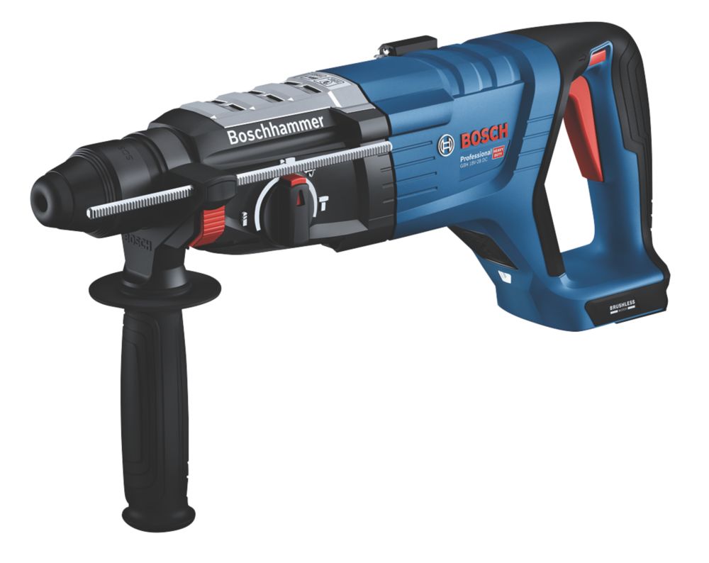 Image of Bosch GBH 18V-28 DC 3kg 18V Li-Ion Coolpack Brushless Cordless SDS Rotary Hammer - Bare 