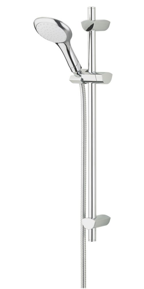 Image of Bristan Evo Shower Kit Contemporary Design Chrome 