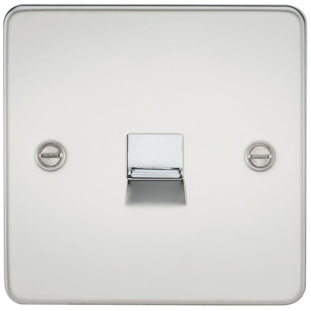 Image of Knightsbridge Master Telephone Socket Polished Chrome 