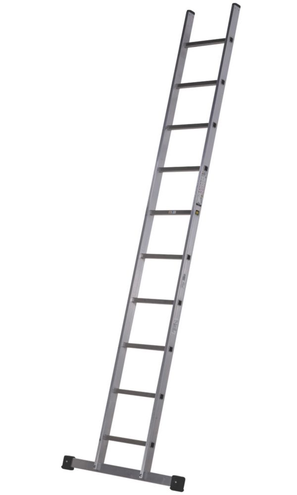 Image of Werner TRADE 1-Section Aluminium Ladder 3.05m 
