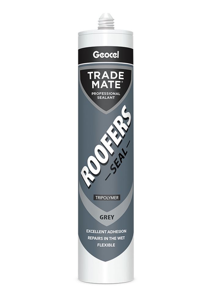 Image of Geocel Trade Mate Roofers Seal Lead Grey 310ml 
