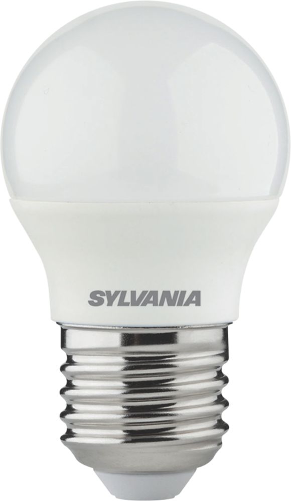 Image of Sylvania ToLEDo ES Mini Globe LED Light Bulb 806lm 6.5W 