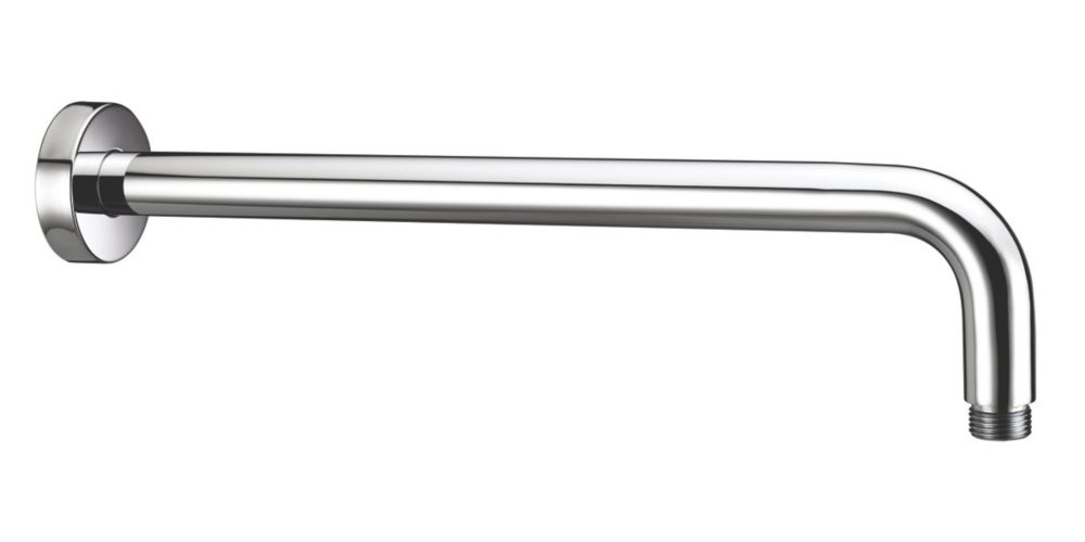 Image of Bristan Wall-Fed Round Shower Arm Chrome 360mm x 60mm 
