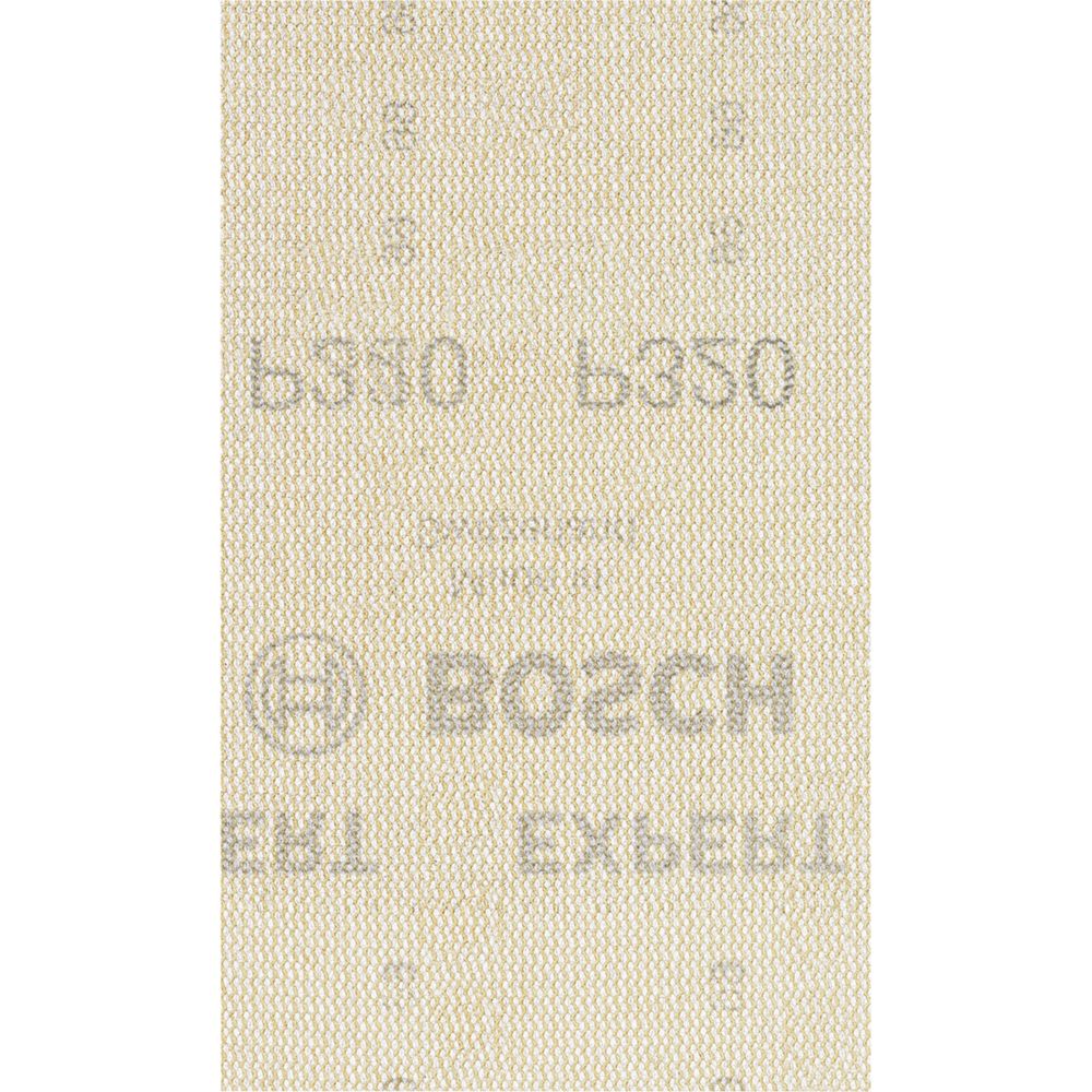 Image of Bosch Expert M480 Sanding Net Mesh 133mm x 80mm 320 Grit 10 Pack 