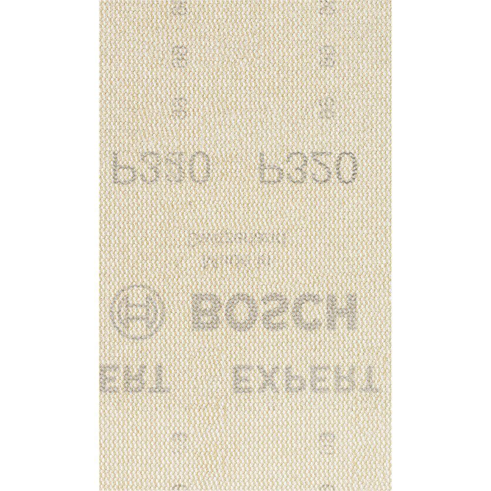 Image of Bosch Expert M480 Sanding Net Mesh 133mm x 80mm 320 Grit 10 Pack 
