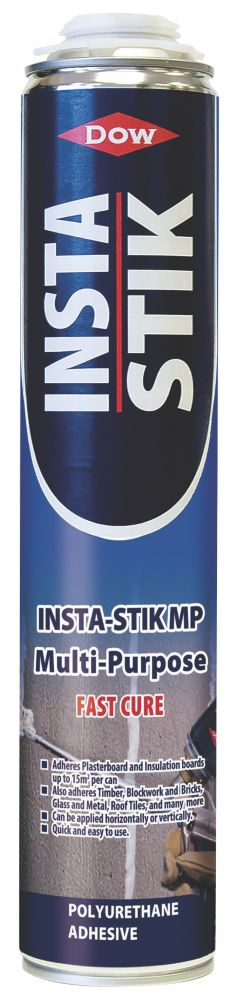 Image of Dow Insta Stik Expanding Foam Grab Adhesive Gun Grade 750ml 