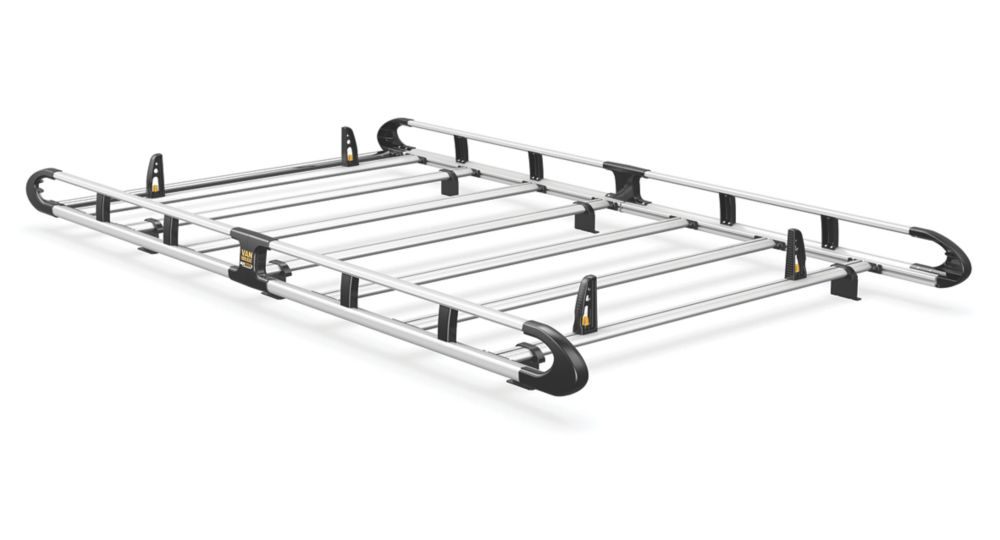 Image of Van Guard Volkswagen Crafter 2006 - 2017 Roof Rack - 7-bar ULTIRack+ L1 H2 Twin Door 