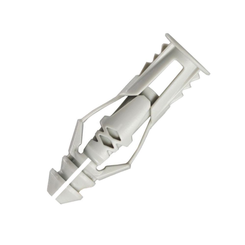 Image of Cobra TripleGrip 6mm Universal Wall Fixing for Plasterboard & Blockwork 10mm x 47mm 8 Pack 