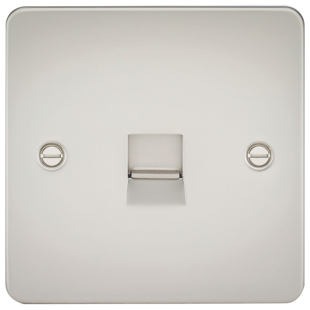 Image of Knightsbridge Slave Telephone Socket Pearl 