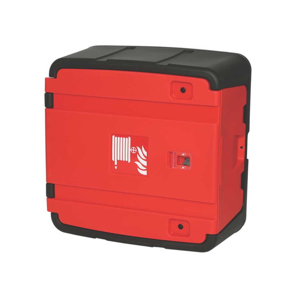 Image of Fixed Manual Hose Reel Cabinet Red / Black 