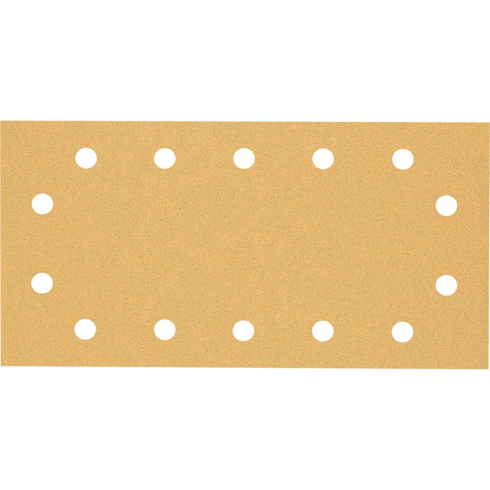 Image of Bosch Expert C470 Sanding Sheets 14-Hole Punched 230mm x 115mm 80 Grit 50 Pack 