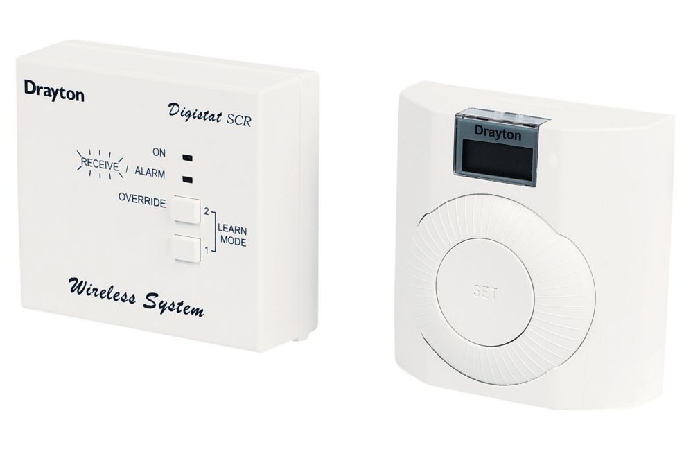 Image of Drayton Digistat 1-Channel Wireless +RF Room Thermostat 