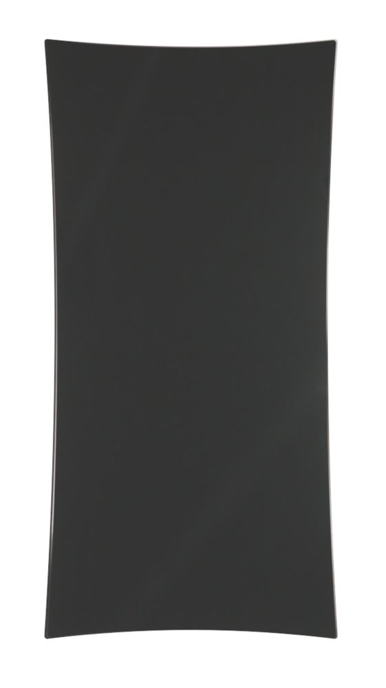 Image of Towelrads Vetro Star Glass Designer Radiator 1063mm x 532mm Black 1604BTU 