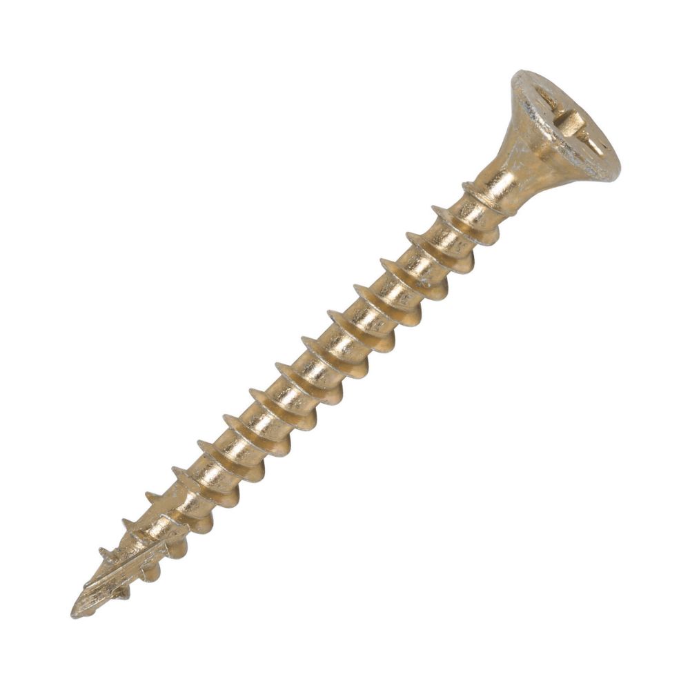 Image of Timco C2 Strong-Fix PZ Double-Countersunk Multipurpose Premium Screws 4mm x 40mm 200 Pack 