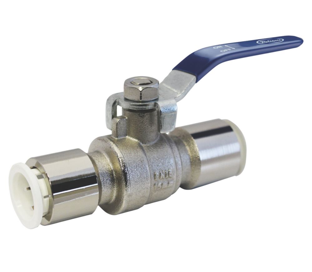 Image of Reliance Valves BVAL400210 Ball Valve Chrome 22mm 