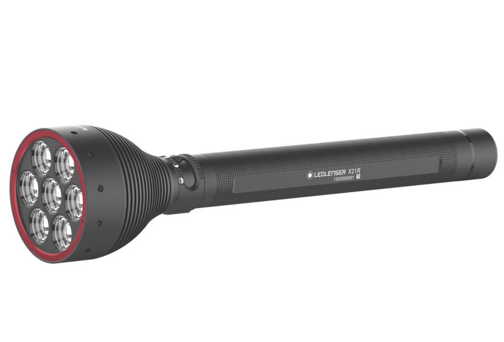 Image of LEDlenser X21R Rechargeable LED Hand Torch Black 5000lm 
