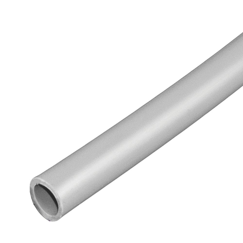 Image of PolyPlumb Push-Fit PB Pipe 15mm x 3m Grey 