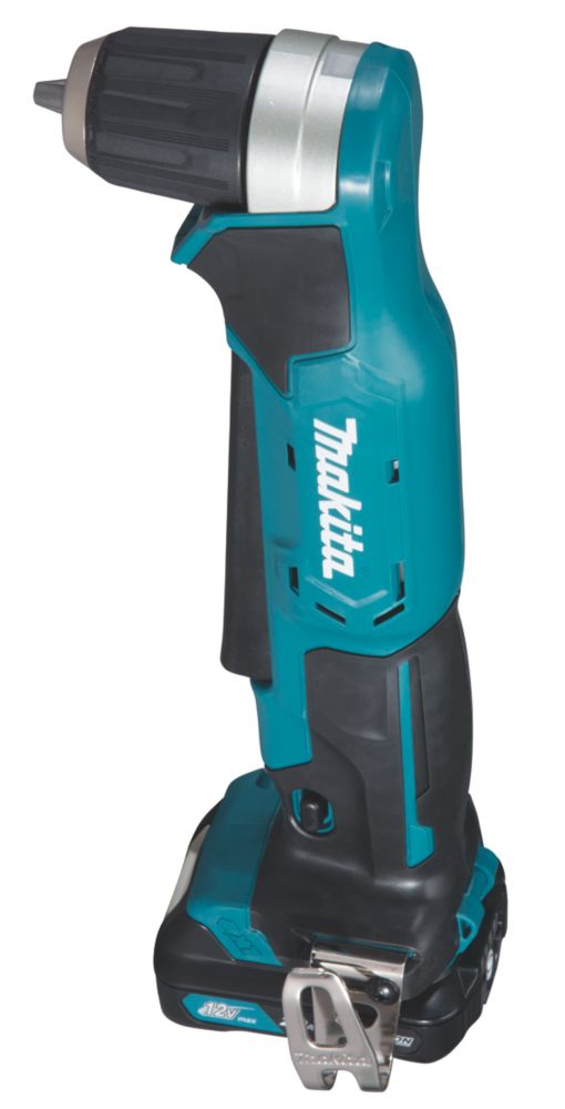 Image of Makita DA333DWAE 10.8 / 12V 2 x 2.0Ah Li-Ion CXT Cordless Angle Drill 