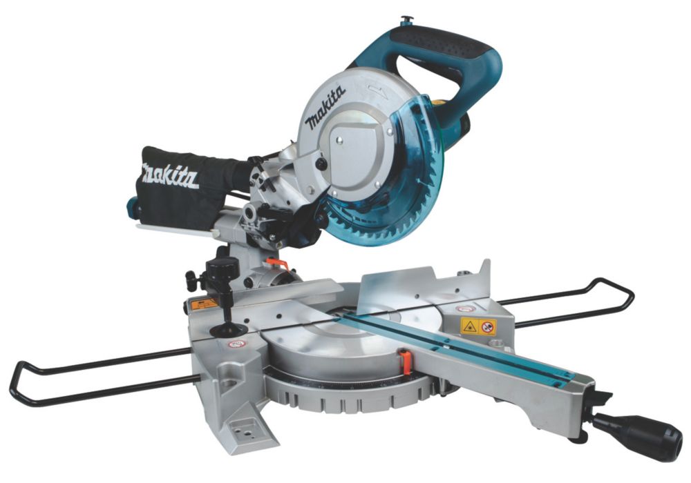Image of Makita LS0815FLN/1 216mm Electric Single-Bevel Sliding Mitre Saw 110V 