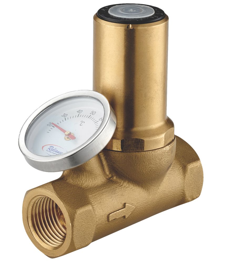 Image of Reliance Valves 1/2" Thermostatic Balancing Valve 