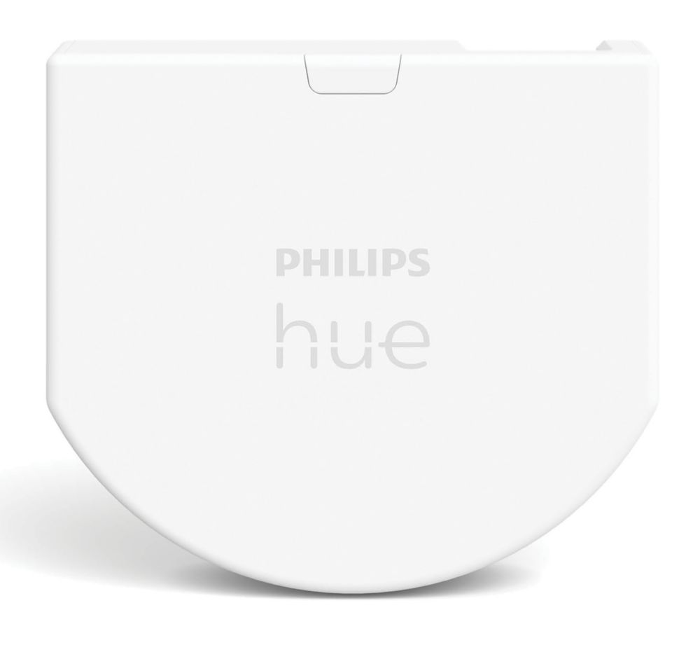 Image of Philips Hue 1-Gang 1-Way LED Wall Switch Module White 