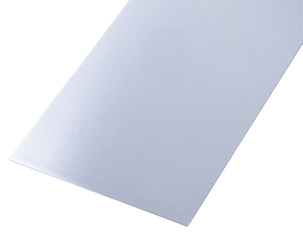 Image of Rothley Smooth Protective Door Plate Aluminium 250mm x 500mm 