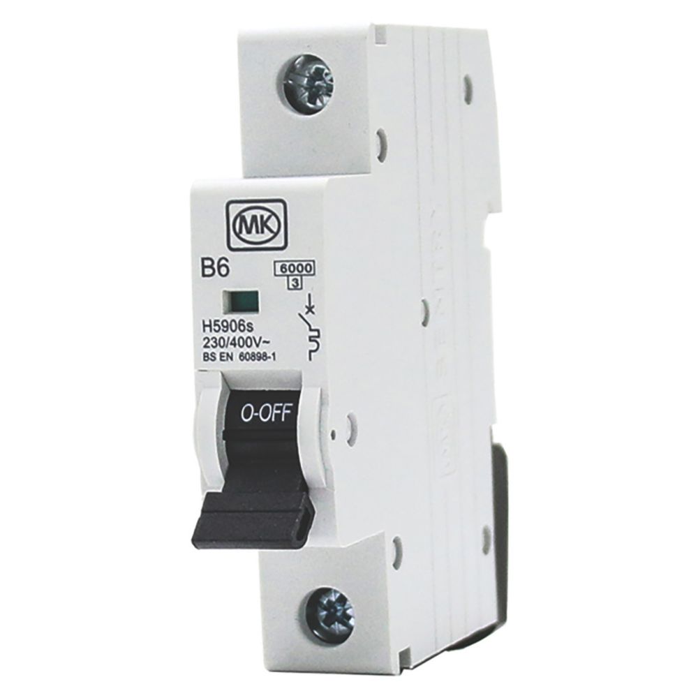 Image of MK Sentry 6A SP Type B MCB 
