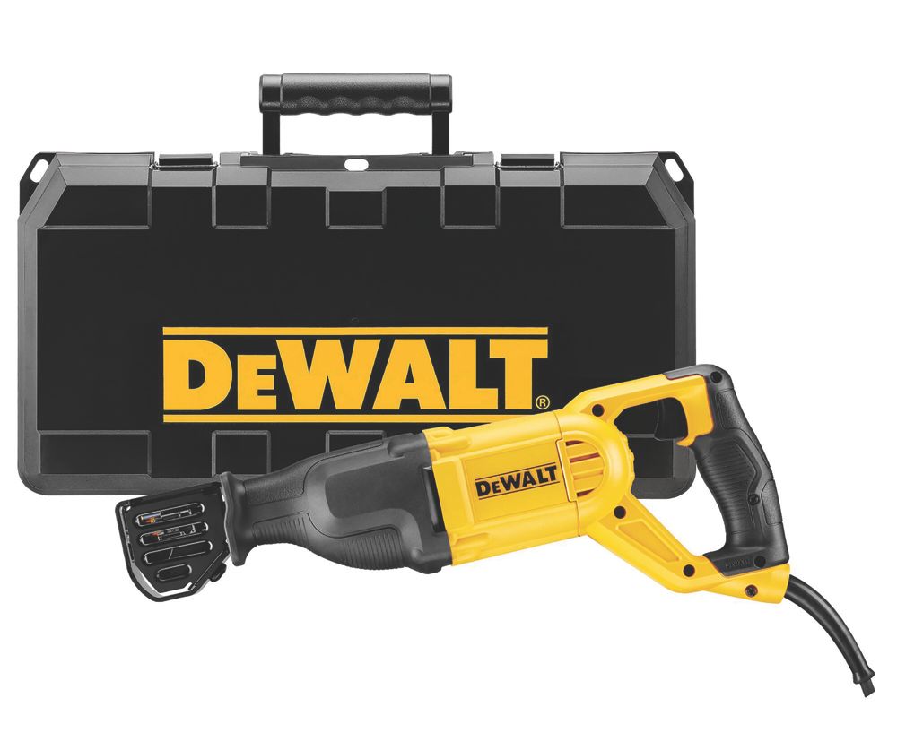 Image of DeWalt DWE305PK-GB 1100W Electric Reciprocating Saw 230V 