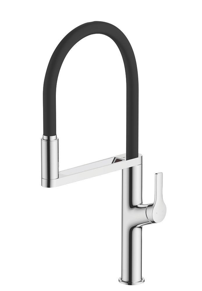 Image of Barnes Battery-Powered Sensor Pull-Out Mono Mixer Chrome 