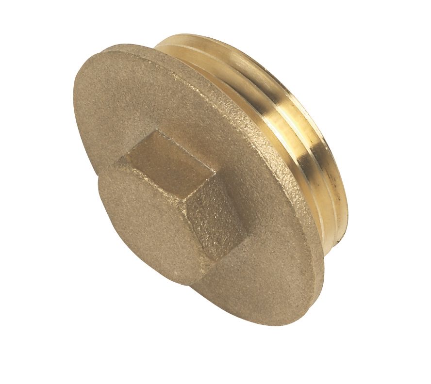 Image of Flomasta Male Flanged Plug 1" x 2 Pack 