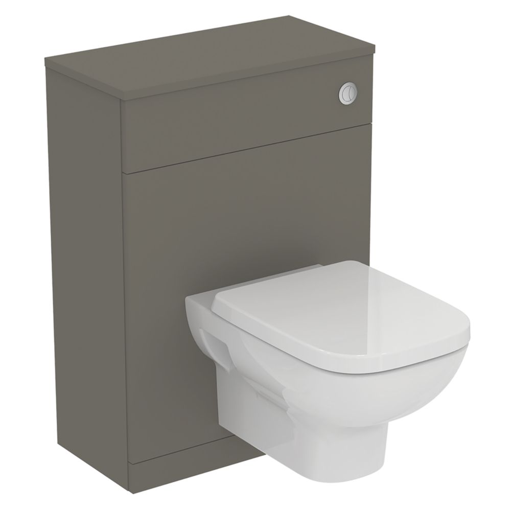 Image of Ideal Standard i.life.A WC Unit Grey Matt 600mm x 845mm x 835mm 