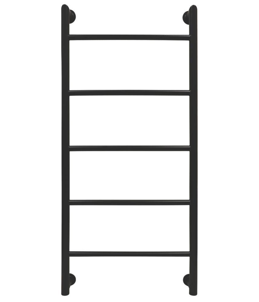 Image of Towelrads Ballymore Designer Towel Radiator 1200mm x 530mm Black 982BTU 