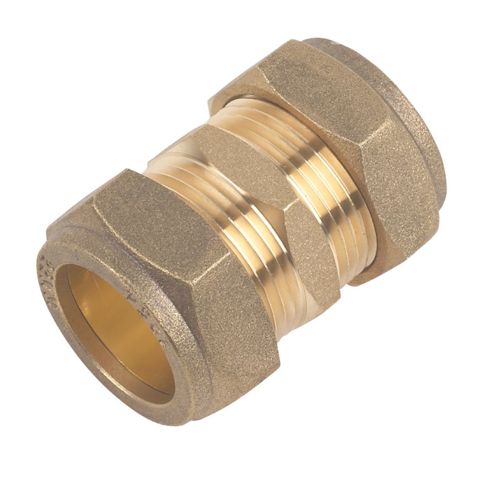 Image of Flomasta Compression Equal Couplers 22mm 10 Pack 