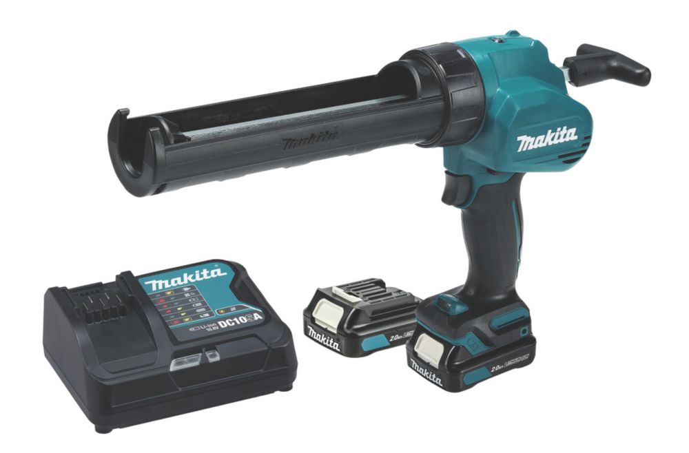 Image of Makita CG100DWAEA 12V 2 x 2.0Ah Li-Ion CXT Cordless Caulking Gun 